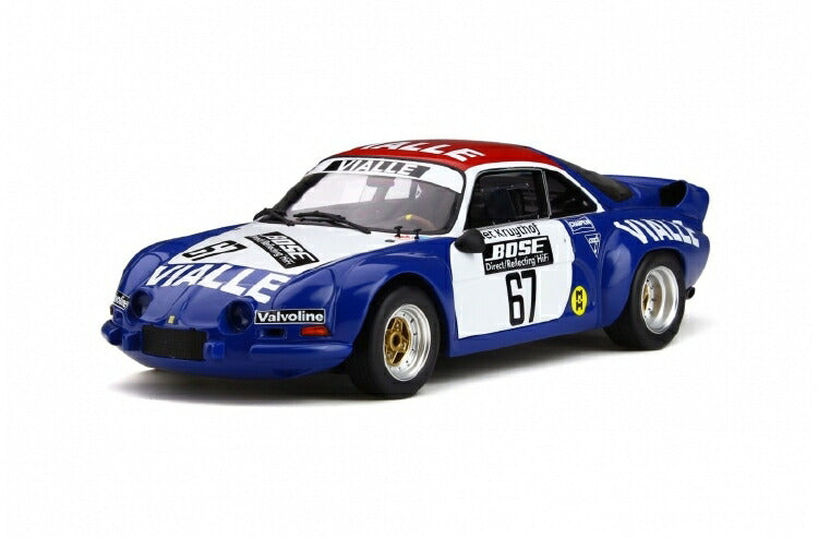 ギャラリービューアに画像をロードする, 【予約】4月以降発売予定ALPINE A110 1800 16S TEAM VIALLE N 67 RALLY CROSS 1978 P.KRUYTHOF /otto modelsオット 1/18 ミニカー