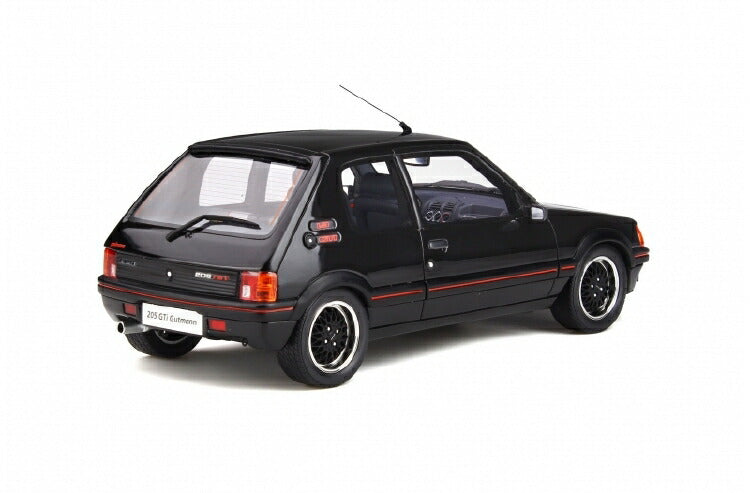 ギャラリービューアに画像をロードする, 【予約】8月以降発売予定Peugeotプジョー 205 GTI Gutmann Black 1988 /OTTOMOBILE 1/18ミニカー