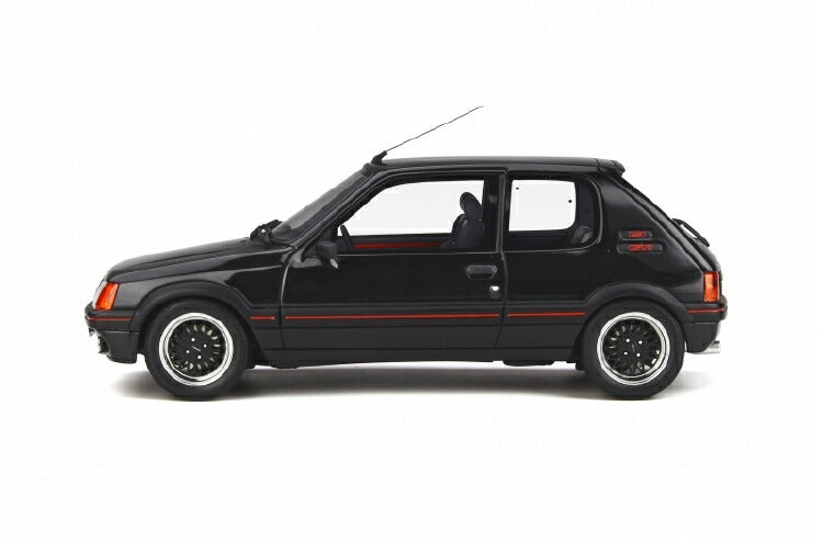 ギャラリービューアに画像をロードする, 【予約】8月以降発売予定Peugeotプジョー 205 GTI Gutmann Black 1988 /OTTOMOBILE 1/18ミニカー