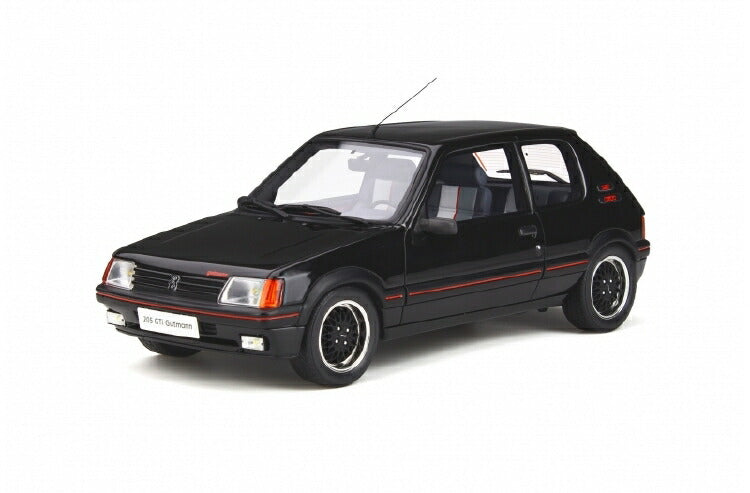 ギャラリービューアに画像をロードする, 【予約】8月以降発売予定Peugeotプジョー 205 GTI Gutmann Black 1988 /OTTOMOBILE 1/18ミニカー