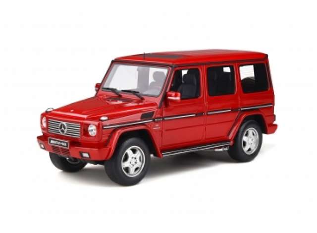 ギャラリービューアに画像をロードする, 【予約】4月以降発売予定2003 Mercedes-Benz G-Class 55 AMG thulite red metallic /Otto 1/18 ミニカー
