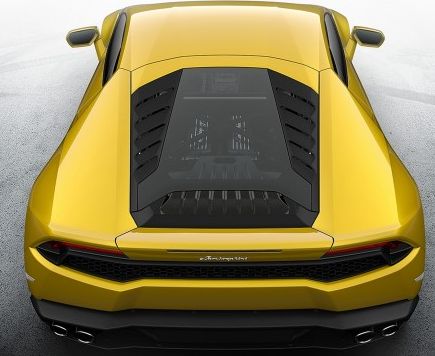 ギャラリービューアに画像をロードする, 【予約】Lamborghini Huracanランボルギーニウラカン LP 610-4 - Giallo Midas (pearl effect) 1/8 pocherポケール 組み立てキット ミニカー