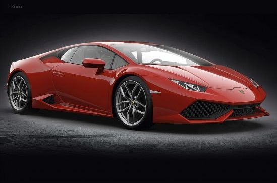 【予約】Lamborghini Huracanランボルギーニウラカン LP 610-4 - Rosso Mars (metallic red) 1/8 pocherポケール 組み立てキット ミニカー