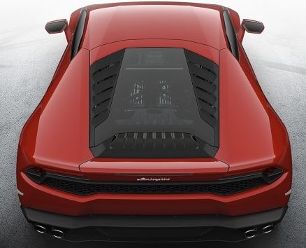 ギャラリービューアに画像をロードする, 【予約】Lamborghini Huracanランボルギーニウラカン LP 610-4 - Rosso Mars (metallic red) 1/8 pocherポケール 組み立てキット ミニカー