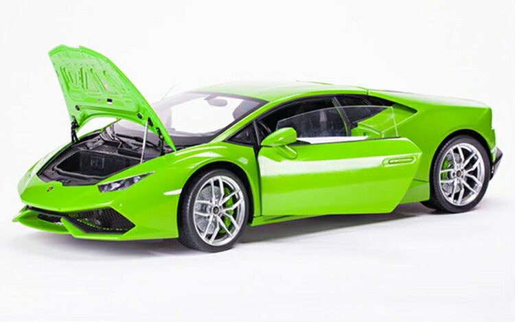 ギャラリービューアに画像をロードする, Lamborghini Huracanランボルギーニウラカン LP 610-4  Verde Mantis メタリックグリーン1/8 pocherポケール 組み立てキット ミニカー
