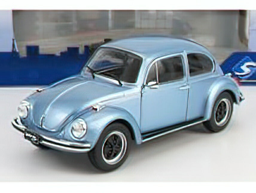 VOLKSWAGEN - BEETLE KAFER 1303 1974 - LIGHT BLUE MET /SOLIDO 1/18