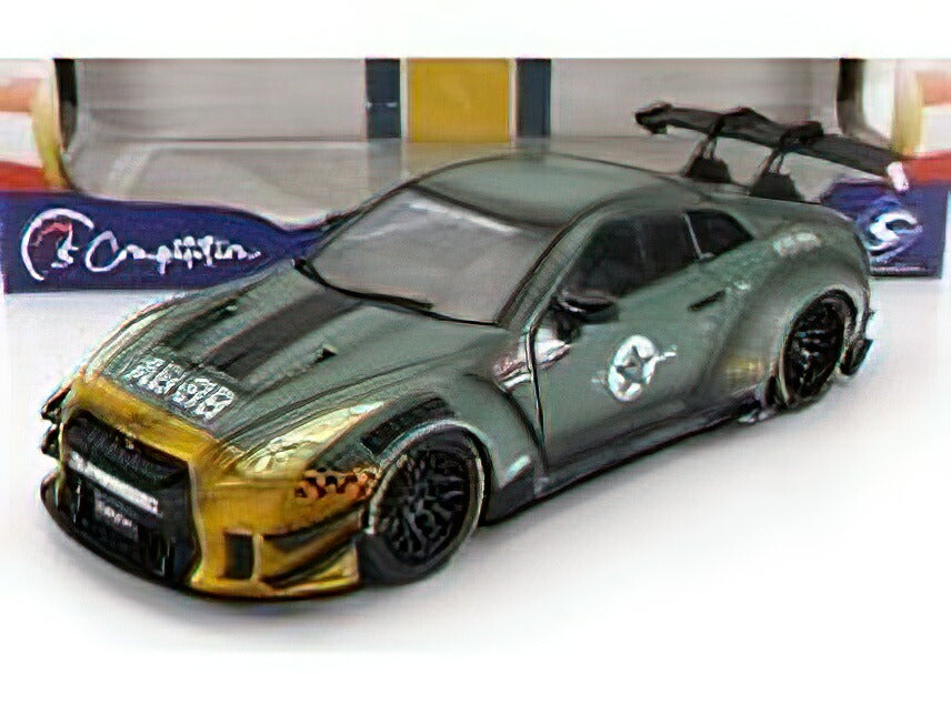 NISSAN - GT-R (R35) TYPE 2 LIBERTY WALK LB WORKS COUPE 2018/SOLIDO 1/18 ミニカー