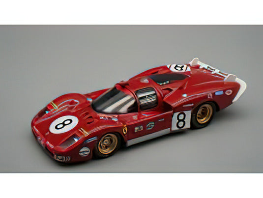 FERRARI 512S 5.0L V12 SEFAC SPA N 8 24h LE MANS 1970 ARTURO MERZIARIO /Tecno 1/43ミニカー