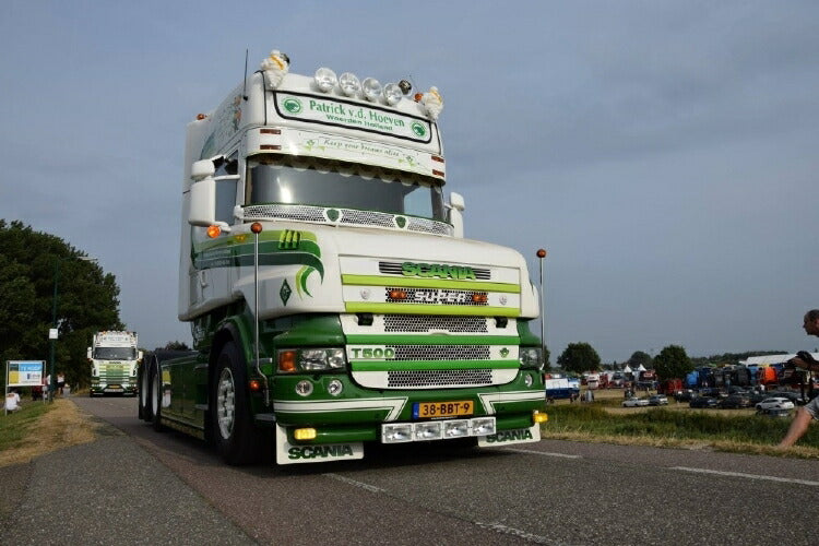 ギャラリービューアに画像をロードする, 【予約】2019年8-10月以降発売予定Hoeven, Patrick van der Scania Torpedo Topline T500 6x2 トラック トラクタ/建設機械模型 工事車両 TEKNO 1/50 ミニチュア