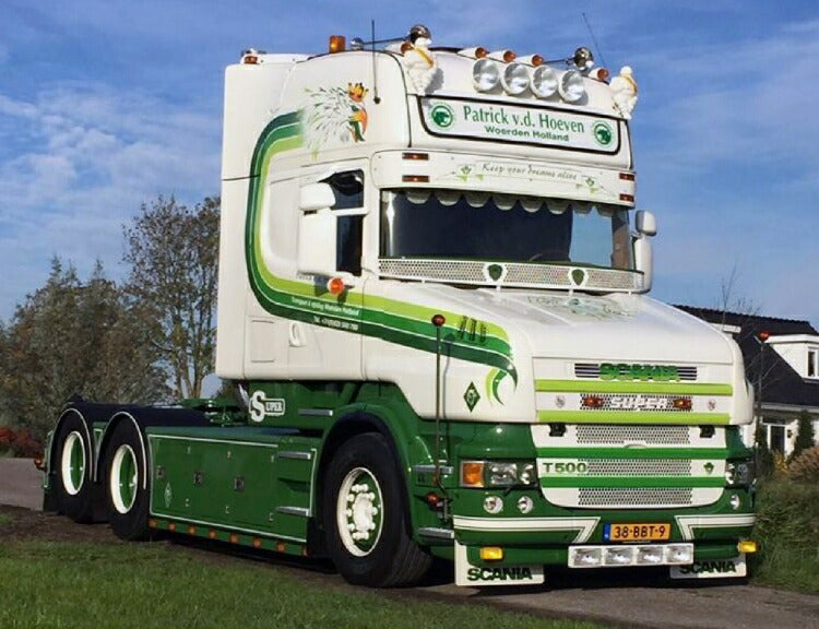 ギャラリービューアに画像をロードする, 【予約】2019年8-10月以降発売予定Hoeven, Patrick van der Scania Torpedo Topline T500 6x2 トラック トラクタ/建設機械模型 工事車両 TEKNO 1/50 ミニチュア