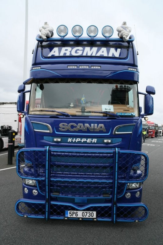 ギャラリービューアに画像をロードする, 【予約】4-6月以降発売予定Argman Scaniaスカニア R-streamline Topline 4x2 with Stas tipperトラック 建設機械模型 工事車両 TEKNO 1/50 ミニチュア