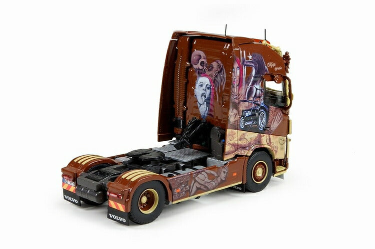 ギャラリービューアに画像をロードする, Terpe, Mike Volvo FH04 トラック トラクタヘッド Teknoテクノ 建設機械模型 工事車両 1/50 ミニチュア