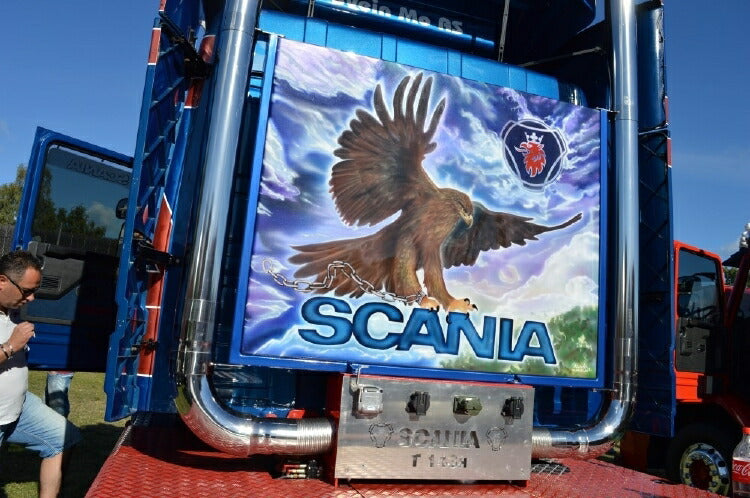 ギャラリービューアに画像をロードする, 【予約】2019年8-10月以降発売予定Mo, Svein AS Scania 3-serie Torpedo 6x2 トラック /建設機械模型 工事車両 TEKNO 1/50 ミニチュア