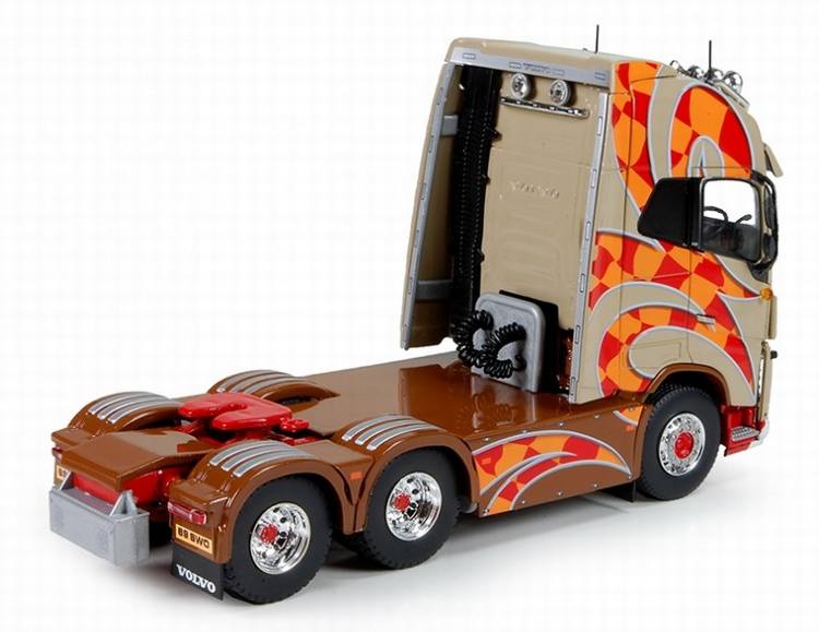 ギャラリービューアに画像をロードする, Sworders Volvo FH04 Globetrotter XL 6x2 トラック トラクタヘッド Teknoテクノ 建設機械模型 工事車両 1/50 ミニチュア