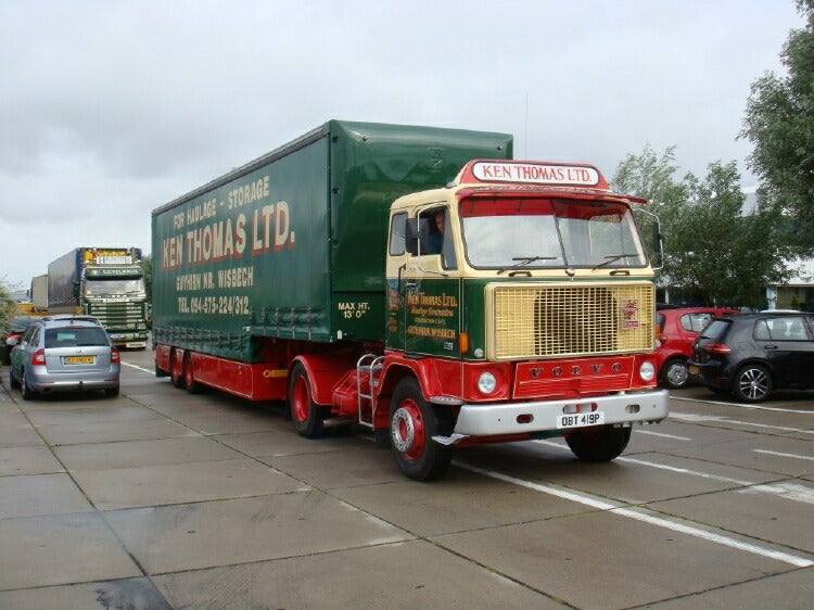 ギャラリービューアに画像をロードする, 【予約】10-12月以降発売予定Thomas, Ken Volvo F88 with classic resin カーテンサイダーセミトレーラートラック 建設機械模型 工事車両TEKNO 1/50 ミニチュア