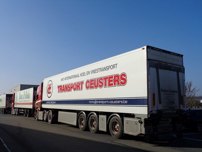 ギャラリービューアに画像をロードする, 【予約】4-6月以降発売予定Ceusters, Ronny Scaniaスカニア S-serie Lowline with zamac リーファートレーラートラック 建設機械模型 工事車両 TEKNO 1/50 ミニチュア