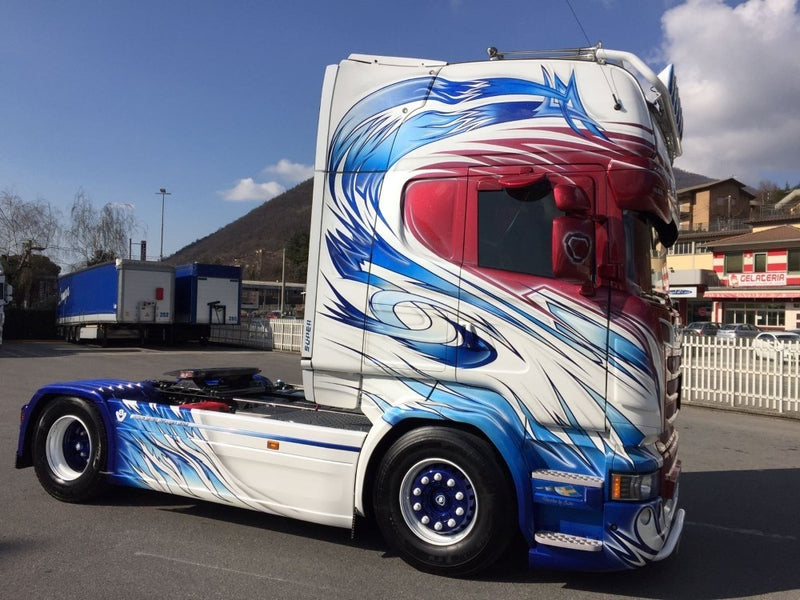 ギャラリービューアに画像をロードする, 【予約】4-6月以降発売予定Longa Scaniaスカニア R-serie Topline 4x2トラクタ 建設機械模型 工事車両 TEKNO 1/50 ミニチュア