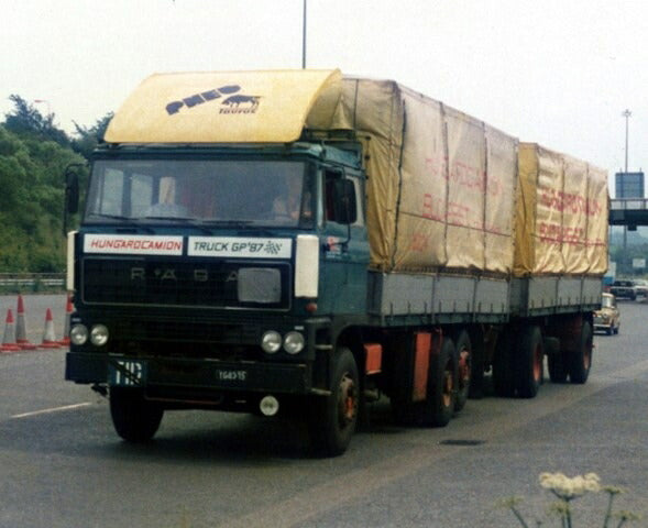 ギャラリービューアに画像をロードする, 【予約】2020年1-3月以降発売予定Hungarocamion Raba 3軸 rigid truck trailerトラック/建設機械模型 工事車両 TEKNO 1/50 ミニチュア