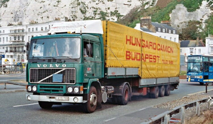 ギャラリービューアに画像をロードする, 【予約】2021年4-6月以降発売予定Hungarocamion Volvo F10 met klassieke stepframe trailerトラック /Tekno 建設機械模型 工事車両 1/50 ミニチュア