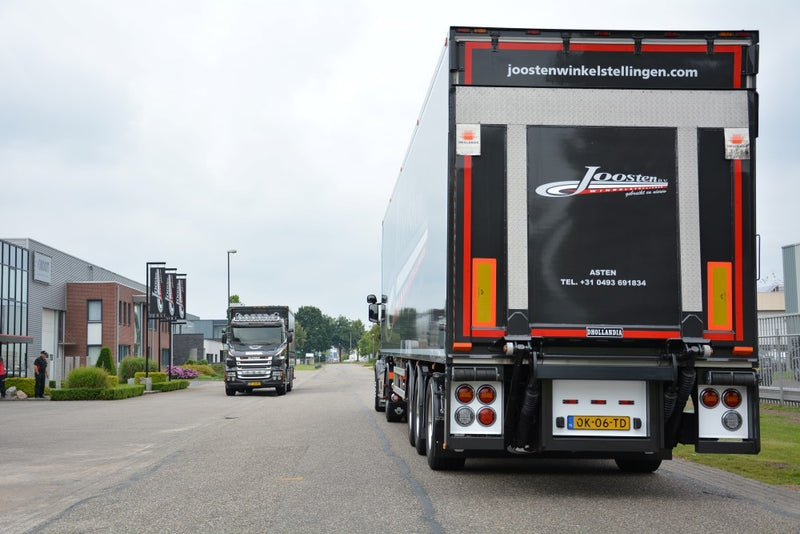 ギャラリービューアに画像をロードする, 【予約】2018年1-3月以降発売予定Joosten Scaniaスカニア S730 with box semiトレーラートラック 建設機械模型 工事車両 TEKNO 1/50 ミニチュア