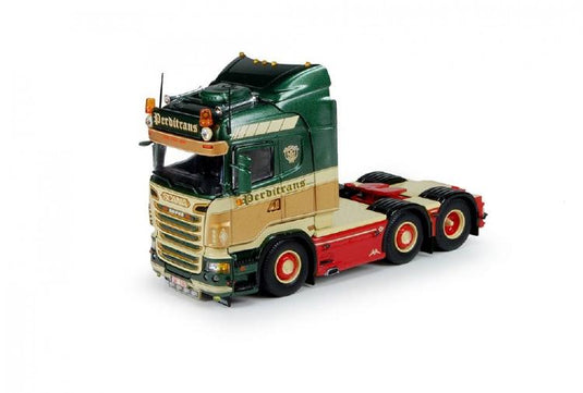 Perditrans Scaniaスカニア R-serie Highlline 6x2トラクタ 建設機械模型 工事車両 TEKNO 1/50 ミニチュア