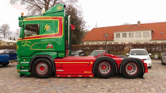 【予約】4-6月以降発売予定J?rgensen, John Scaniaスカニア R-serie Streamline 6x2トラクタ 建設機械模型 工事車両 TEKNO 1/50 ミニチュア