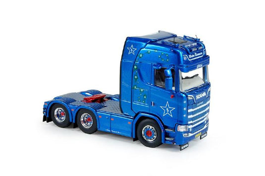Rasmussen, Benny Scaniaスカニア S ZGM 6x2トラクタ 建設機械模型 工事車両 TEKNO 1/50 ミニチュア