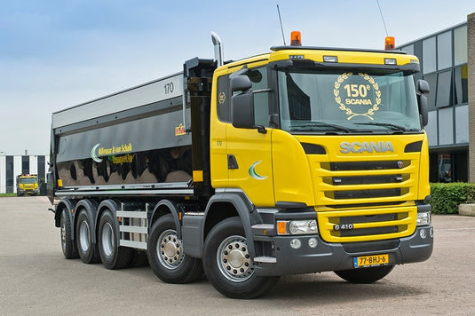 【予約】4-6月以降発売予定Millenaar & van Schaik Scaniaスカニア G-serie tipper with 5 axleトラック 建設機械模型 工事車両 TEKNO 1/50 ミニチュア