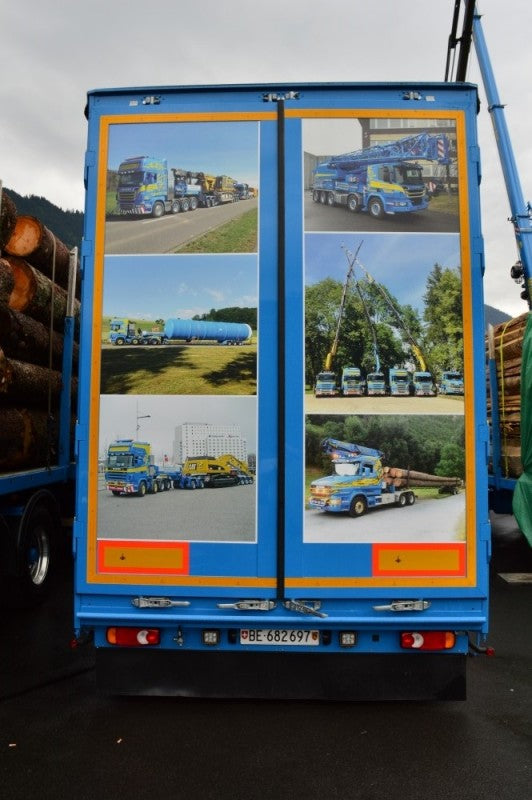 【予約】4-6月以降発売予定Wittwer Scaniaスカニア R-serie 4x2 with 4 axle Meusburgerトラック 建設機械模型 工事車両 TEKNO 1/50 ミニチュア