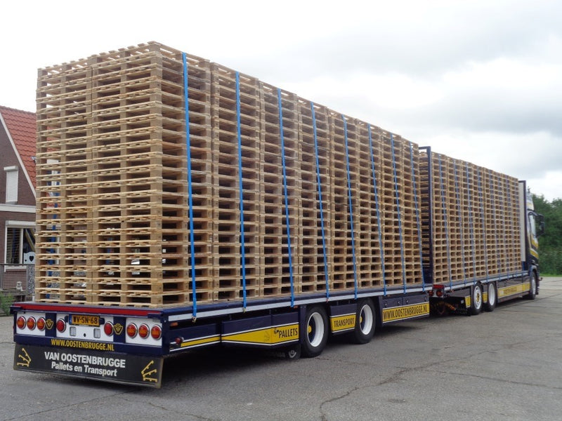 ギャラリービューアに画像をロードする, 【予約】4-6月以降発売予定Oostenbrugge Scaniaスカニア S730 Highline combi and cargo palletsトラック  建設機械模型 工事車両 TEKNO 1/50 ミニチュア