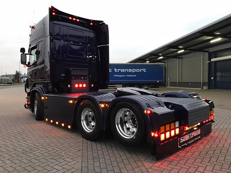 ギャラリービューアに画像をロードする, 【予約】4-6月以降発売予定Semtrade Scaniaスカニア R7 Topline 6x2 tag-axle tractorトラクタ 建設機械模型 工事車両 TEKNO 1/50 ミニチュア