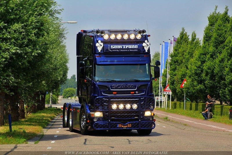 ギャラリービューアに画像をロードする, 【予約】4-6月以降発売予定Semtrade Scaniaスカニア R7 Topline 6x2 tag-axle tractorトラクタ 建設機械模型 工事車両 TEKNO 1/50 ミニチュア