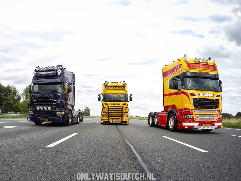 ギャラリービューアに画像をロードする, 【予約】4-6月以降発売予定Semtrade Scaniaスカニア R7 Topline 6x2 tag-axle tractorトラクタ 建設機械模型 工事車両 TEKNO 1/50 ミニチュア