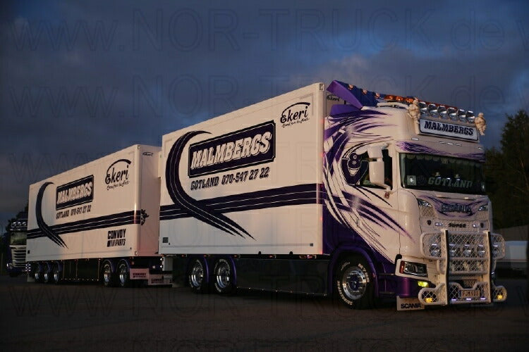 ギャラリービューアに画像をロードする, 【予約】10-12月以降発売予定Malmbergs Scaniaスカニア S-serie Highline Zweedse combinatieトラック 建設機械模型 工事車両TEKNO 1/50 ミニチュア