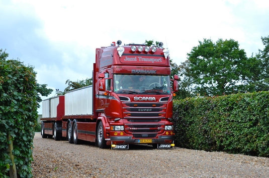 【予約】4-6月以降発売予定Jami Transport Scaniaスカニア R-Streamline Topline rigid truck with trailer for fish transportトラック 建設機械模型 工事車両 TEKNO 1/50 ミニチュア