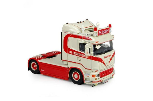 Leersnijder, De Scaniaスカニア R450 lowline 4x2 Streamlineトラクタ 建設機械模型 工事車両 TEKNO 1/50 ミニチュア