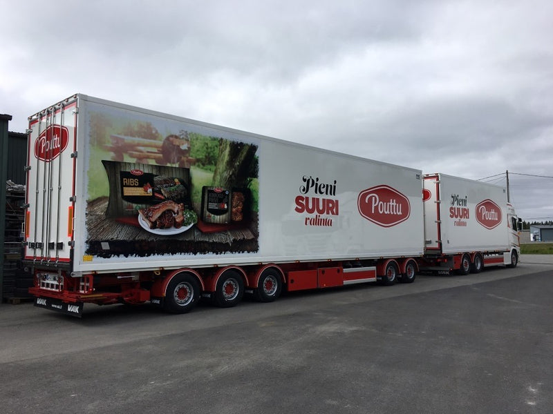 ギャラリービューアに画像をロードする, 【予約】4-6月以降発売予定Kortetmaa Scaniaスカニア R-Next Generation Swedish combinationトラック  建設機械模型 工事車両 TEKNO 1/50 ミニチュア