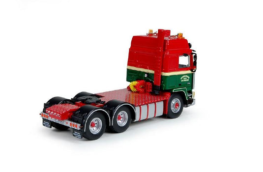Nyhaven Volvo F12 Globetrotter 6x2トラクタ 建設機械模型 工事車両 TEKNO 1/50 ミニチュア