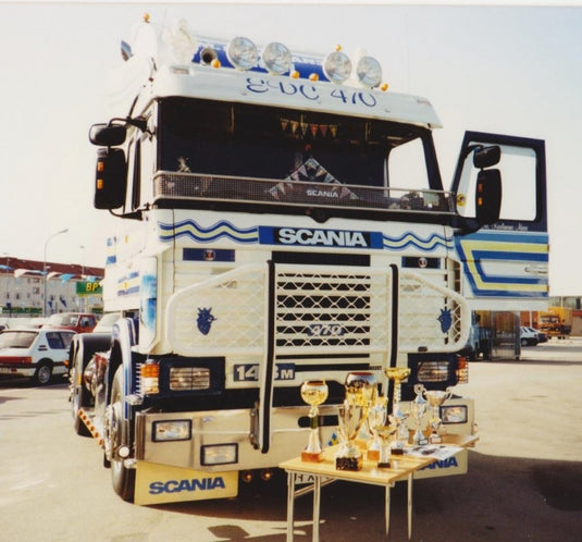 【予約】4-6月以降発売予定Karlmans Scaniaスカニア 143トラクタ 建設機械模型 工事車両 TEKNO 1/50 ミニチュア