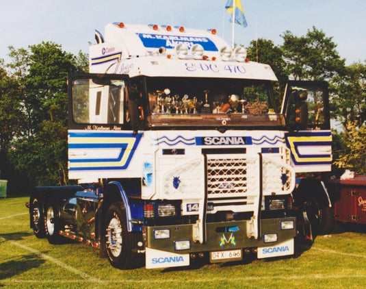 【予約】4-6月以降発売予定Karlmans Scaniaスカニア 143トラクタ 建設機械模型 工事車両 TEKNO 1/50 ミニチュア