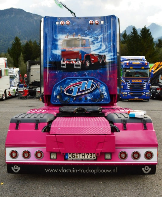 Huber LKW Modell Scania R 730 トラック / TEKNO 1/50 建設機械模型 工事車両