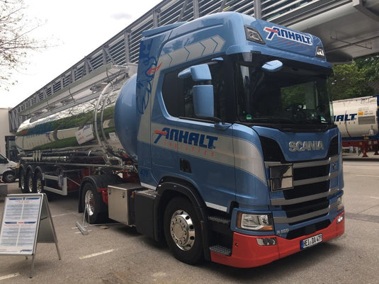 【予約】4-6月以降発売予定Anhalt Scaniaスカニア R-serie NGS with tanktrailerトラック 建設機械模型 工事車両 TEKNO 1/50 ミニチュア