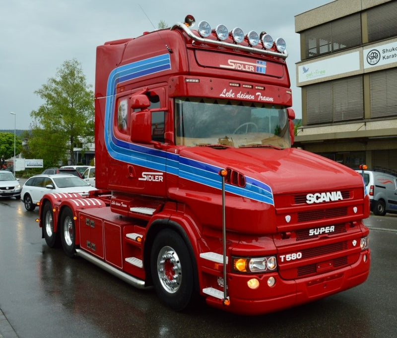 ギャラリービューアに画像をロードする, 【予約】4-6月以降発売予定Sidler Scaniaスカニア Torpedo Topline 6x4トラクタ 建設機械模型 工事車両 TEKNO 1/50 ミニチュア