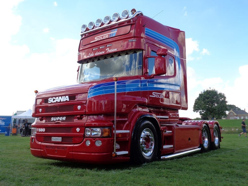ギャラリービューアに画像をロードする, 【予約】4-6月以降発売予定Sidler Scaniaスカニア Torpedo Topline 6x4トラクタ 建設機械模型 工事車両 TEKNO 1/50 ミニチュア