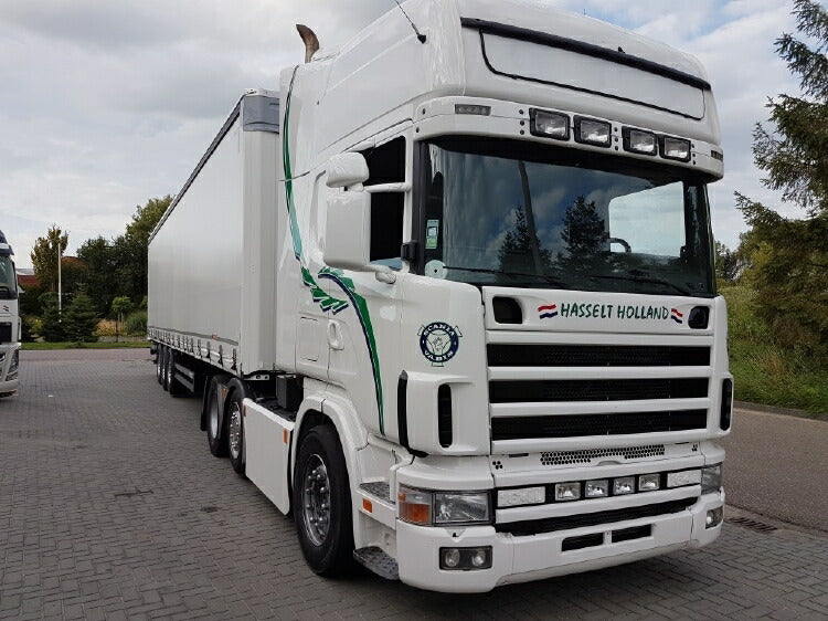 ギャラリービューアに画像をロードする, 【予約】10-12月以降発売予定Prins Transport Scaniaスカニア 4-serie Topline カーテンサイダーセミトレーラートレーラー 建設機械模型 工事車両TEKNO 1/50 ミニチュア