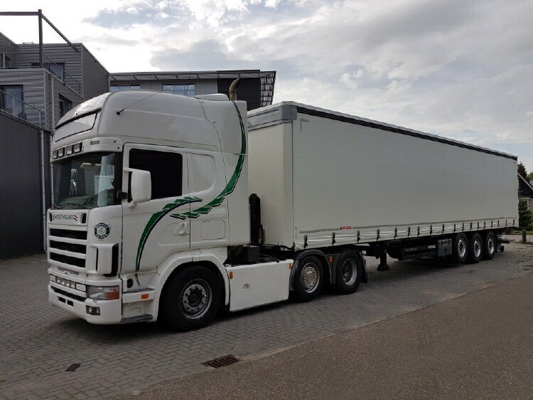 ギャラリービューアに画像をロードする, 【予約】10-12月以降発売予定Prins Transport Scaniaスカニア 4-serie Topline カーテンサイダーセミトレーラートレーラー 建設機械模型 工事車両TEKNO 1/50 ミニチュア