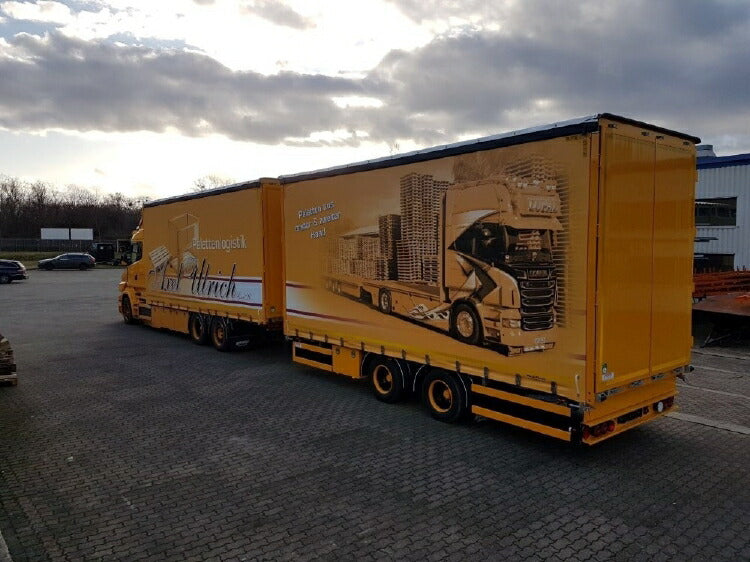 ギャラリービューアに画像をロードする, 【予約】10-12月以降発売予定Lupal - Axel Ulrich Scaniaスカニア Torpedo with curtainside semitrailer combiトラック 建設機械模型 工事車両TEKNO 1/50 ミニチュア