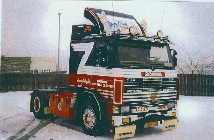 ギャラリービューアに画像をロードする, 【予約】10-12月以降発売予定Nielsen, Bjarne Scaniaスカニア 142 4x2トラクタ 建設機械模型 工事車両TEKNO 1/50 ミニチュア