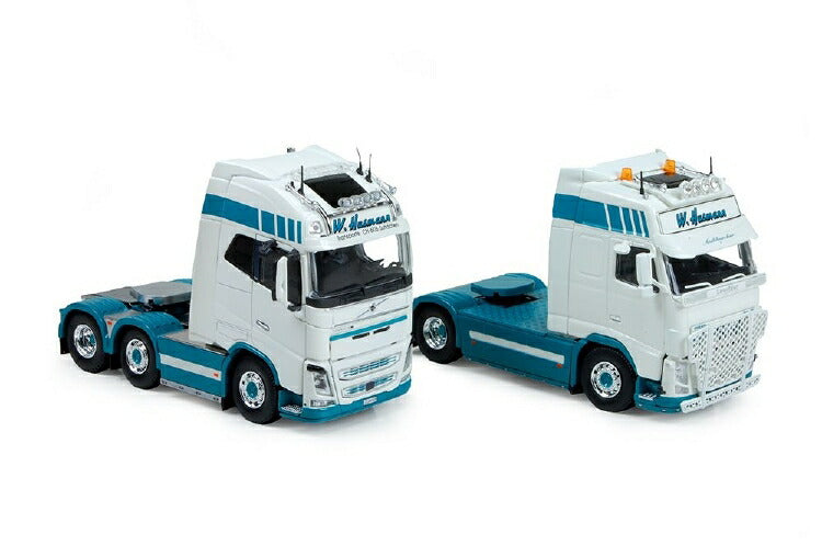 ギャラリービューアに画像をロードする, Husmann Set Volvo set Husmann van F16, FH03, FH04 en koeloplegger in luxe klant verpakking トラック 建設機械模型 工事車両TEKNO 1/50 ミニチュア