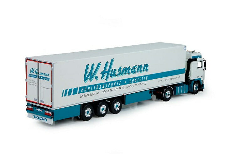 ギャラリービューアに画像をロードする, Husmann Set Volvo set Husmann van F16, FH03, FH04 en koeloplegger in luxe klant verpakking トラック 建設機械模型 工事車両TEKNO 1/50 ミニチュア